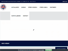 Tablet Screenshot of bkschemik.com.pl